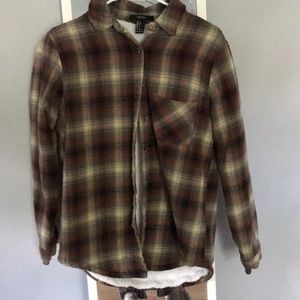 Thick Button up flannel